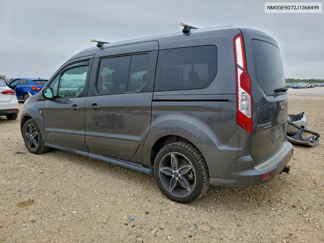 NM0GE9G72J1368499 2018 Ford Transit Connect Titanium