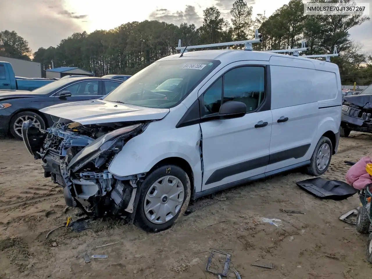NM0LS7E70J1367267 2018 Ford Transit Connect Xl