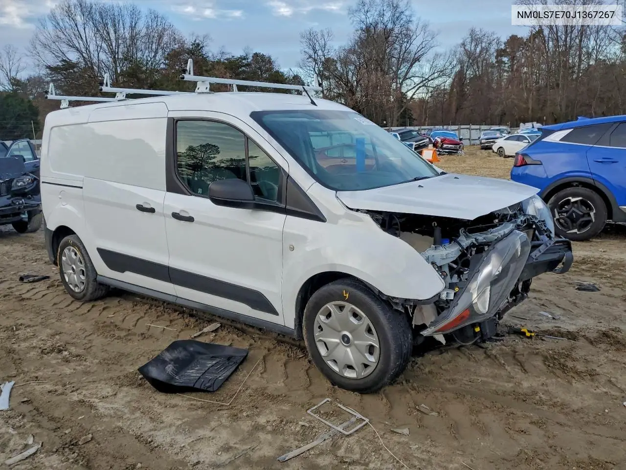 NM0LS7E70J1367267 2018 Ford Transit Connect Xl