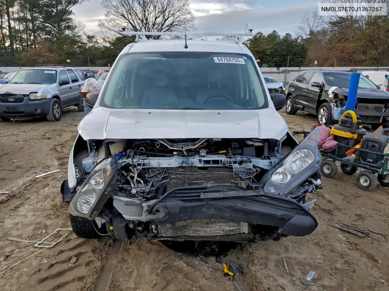 NM0LS7E70J1367267 2018 Ford Transit Connect Xl