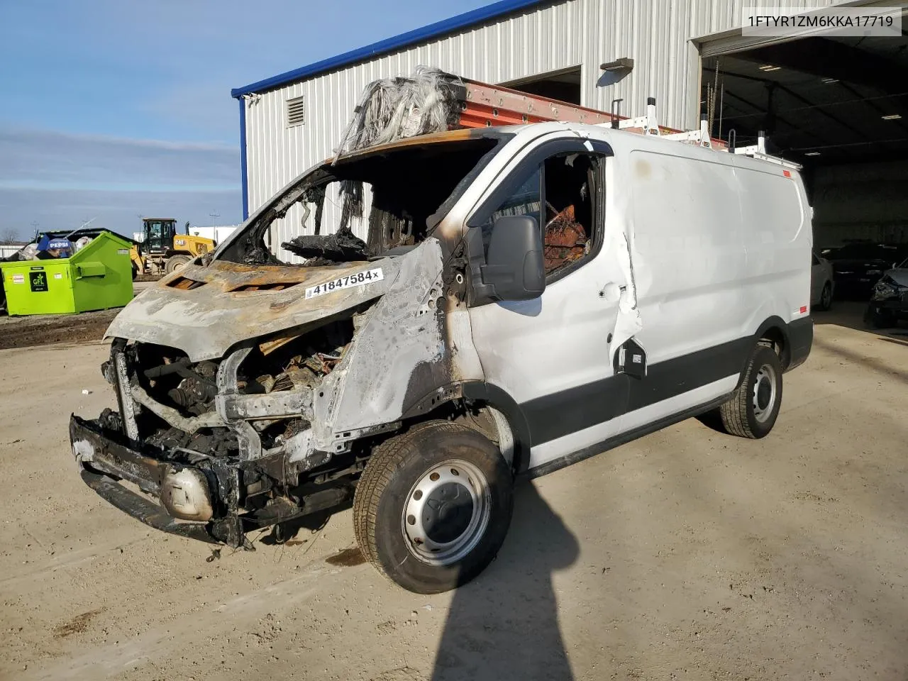 1FTYR1ZM6KKA17719 2019 Ford Transit T-250