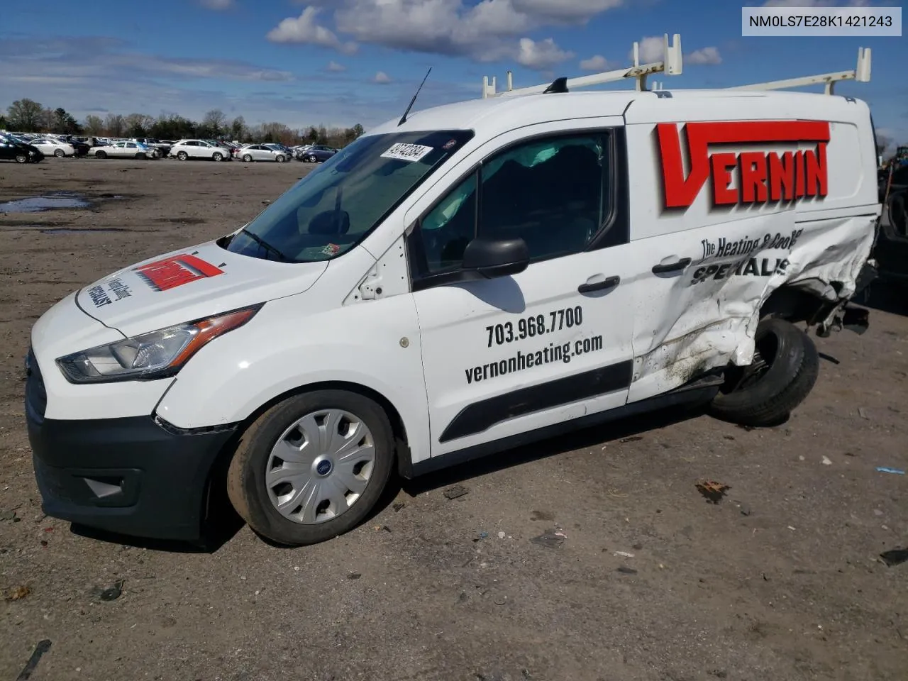 NM0LS7E28K1421243 2019 Ford Transit Connect Xl