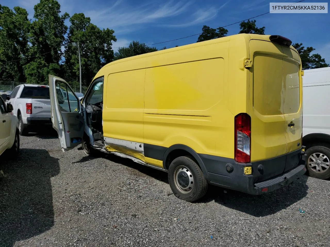 1FTYR2CM5KKA52136 2019 Ford Transit T-250