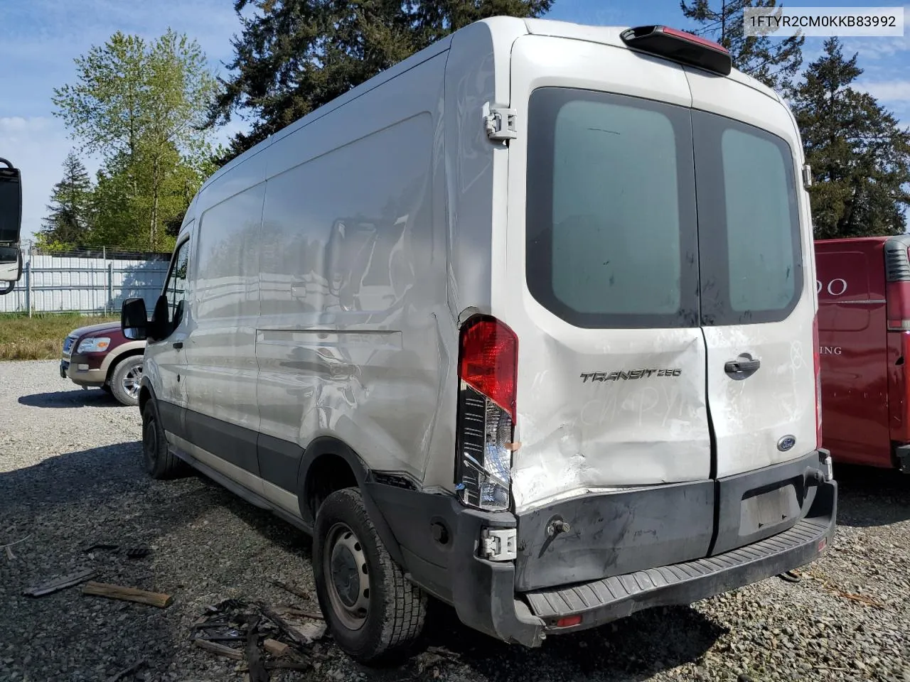 1FTYR2CM0KKB83992 2019 Ford Transit T-250