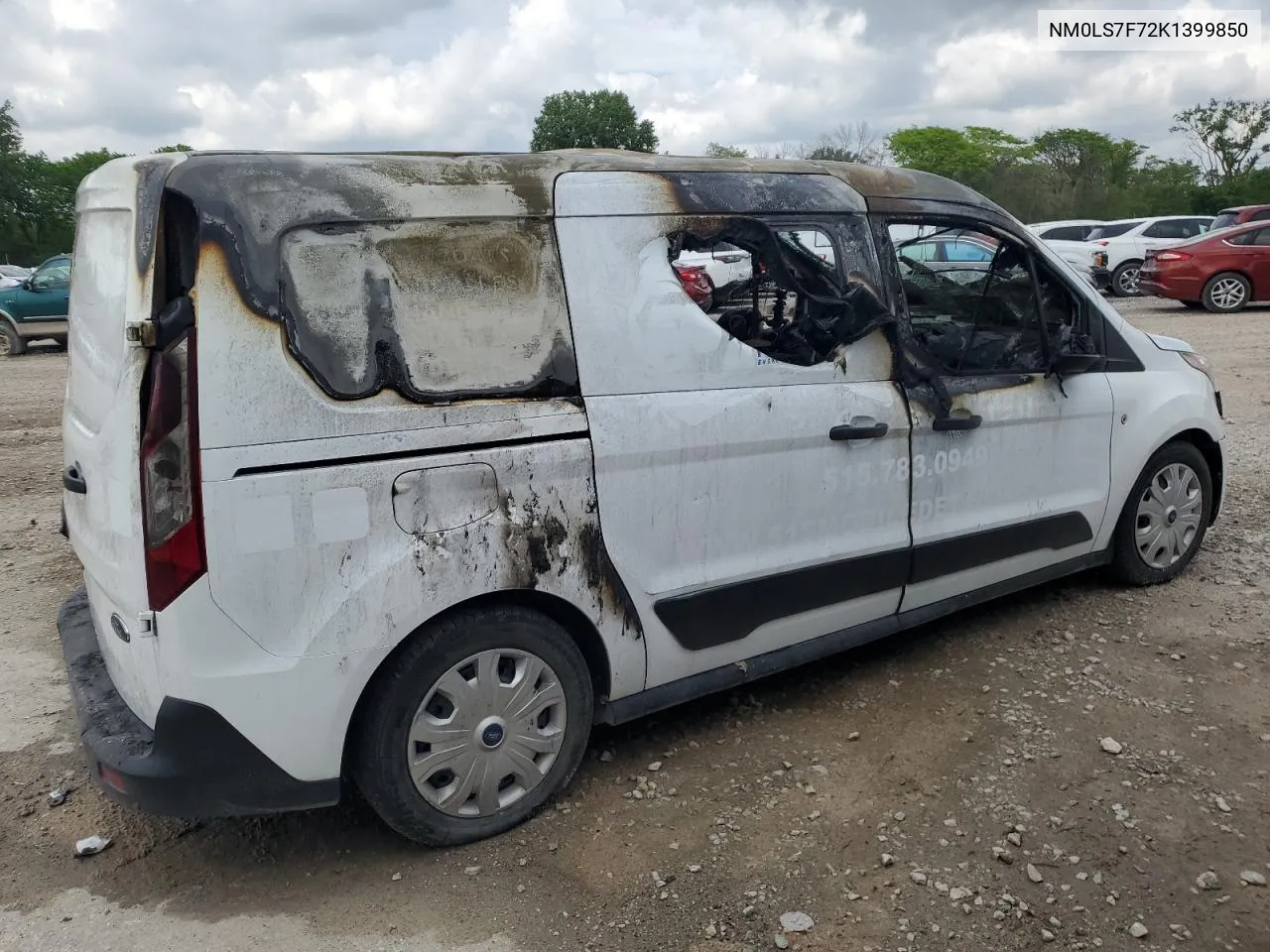 NM0LS7F72K1399850 2019 Ford Transit Connect Xlt