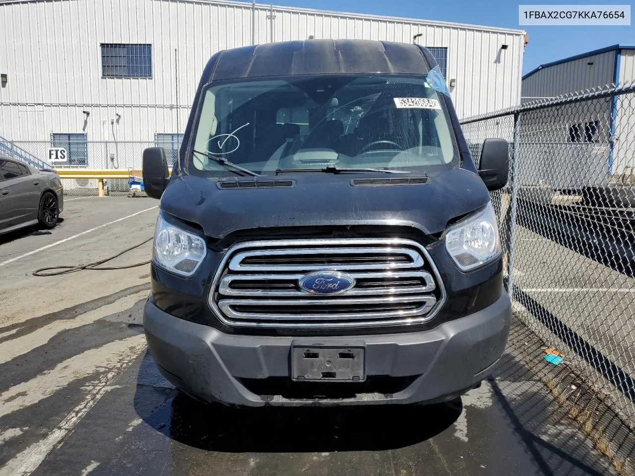 2019 Ford Transit T-350 VIN: 1FBAX2CG7KKA76654 Lot: 53420684