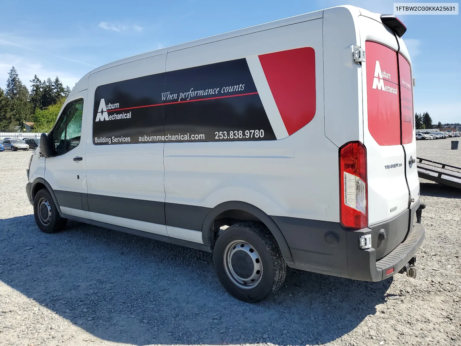 1FTBW2CG0KKA25631 2019 Ford Transit T-350