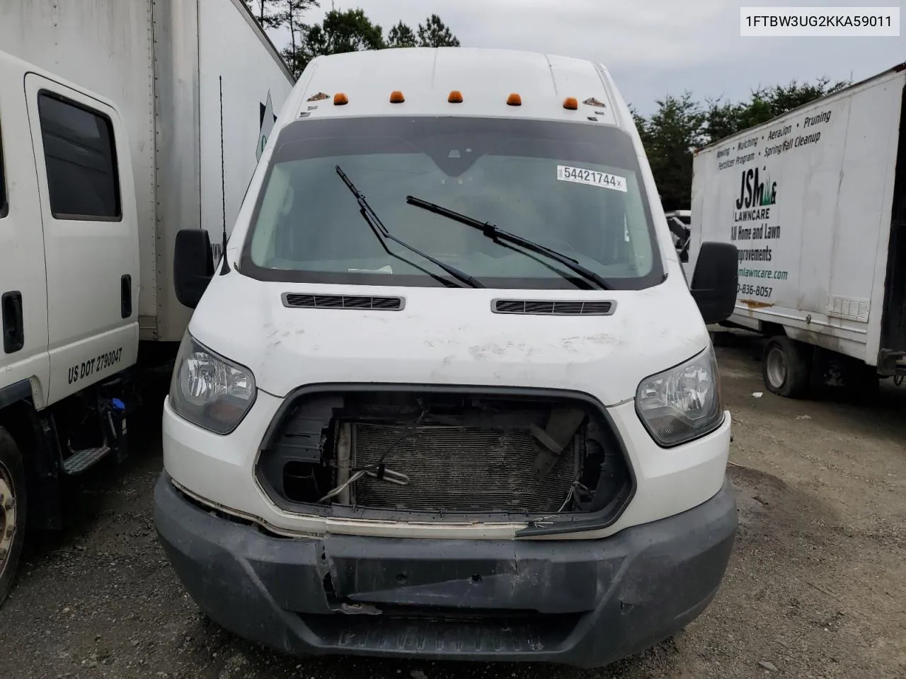 1FTBW3UG2KKA59011 2019 Ford Transit T-350