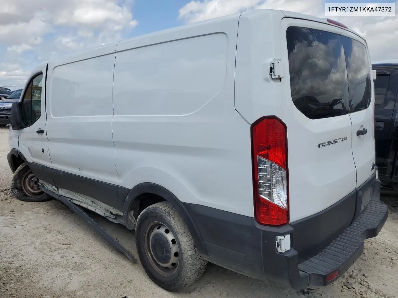 2019 Ford Transit T-250 VIN: 1FTYR1ZM1KKA47372 Lot: 54802304