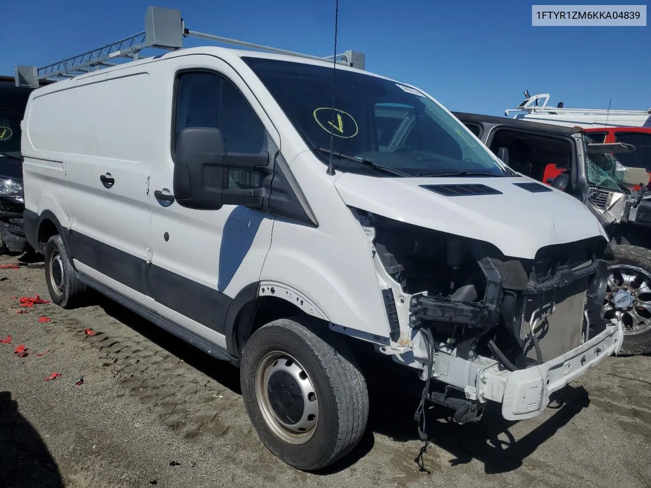 1FTYR1ZM6KKA04839 2019 Ford Transit T-250