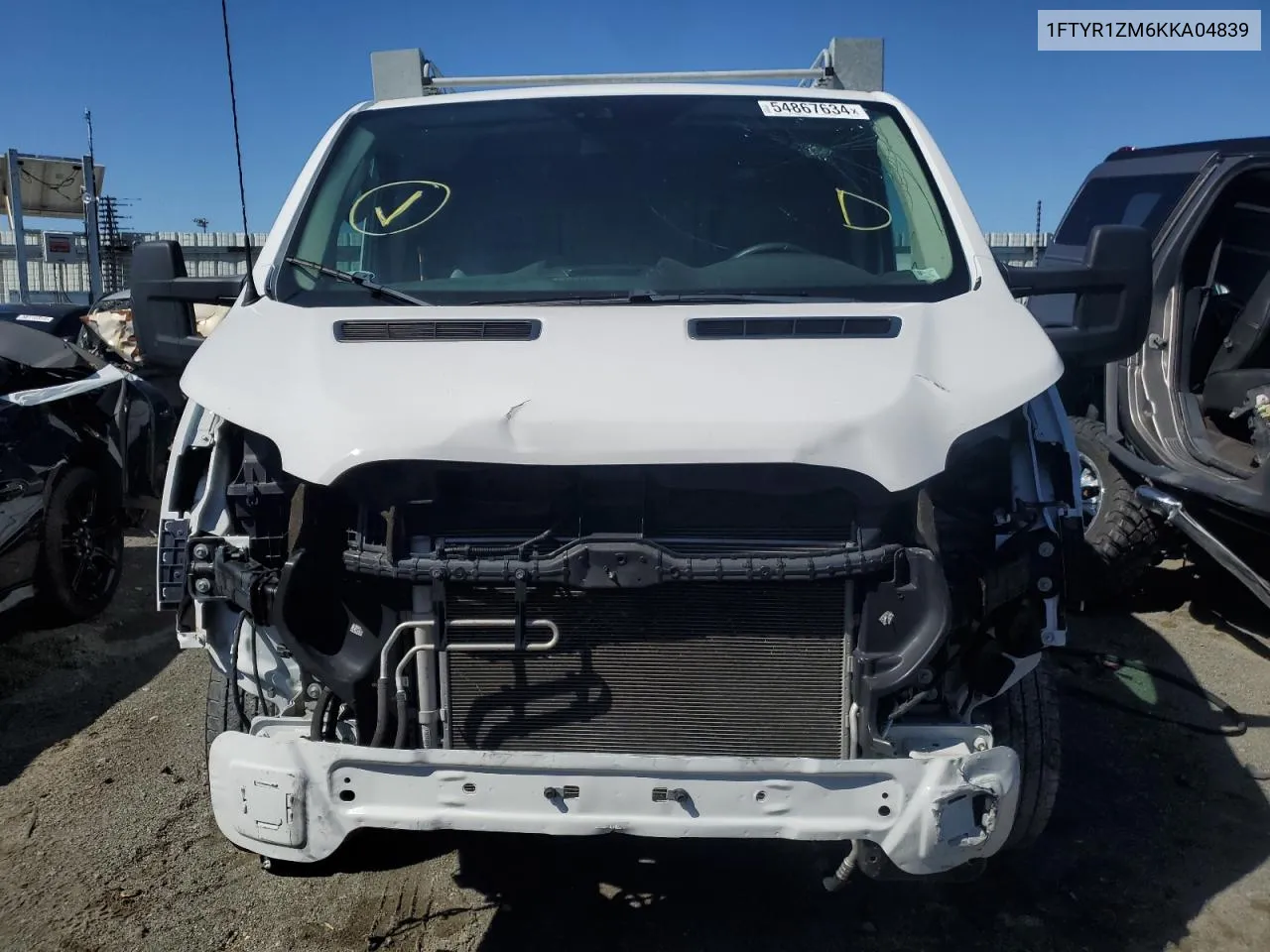 1FTYR1ZM6KKA04839 2019 Ford Transit T-250