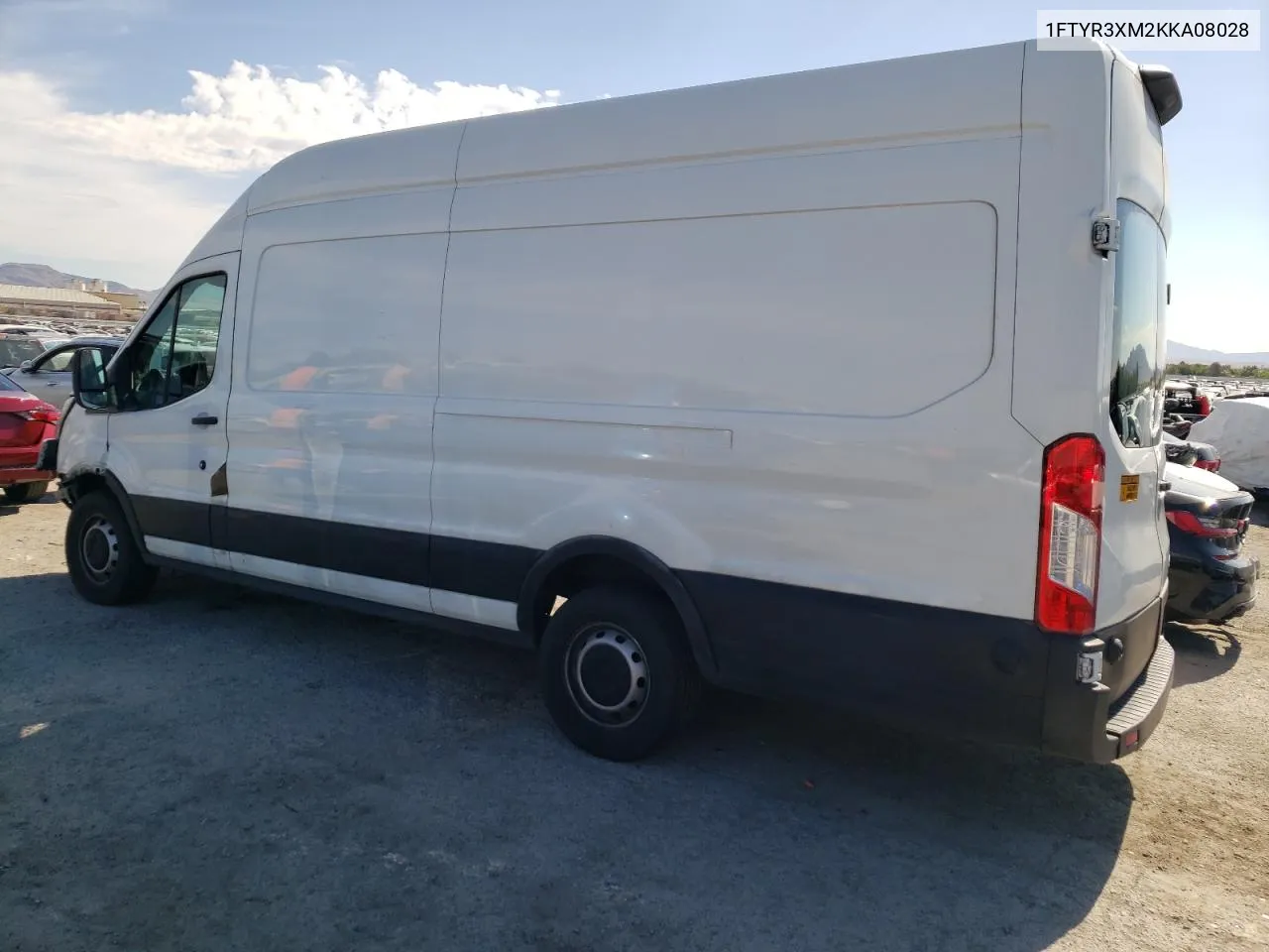 2019 Ford Transit T-250 VIN: 1FTYR3XM2KKA08028 Lot: 55007954