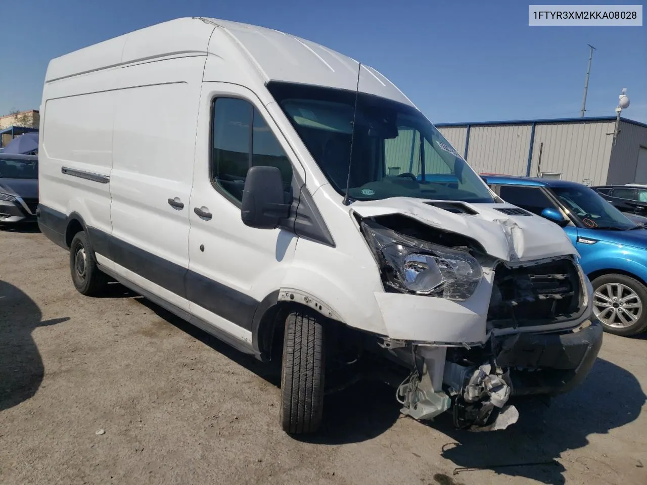 2019 Ford Transit T-250 VIN: 1FTYR3XM2KKA08028 Lot: 55007954