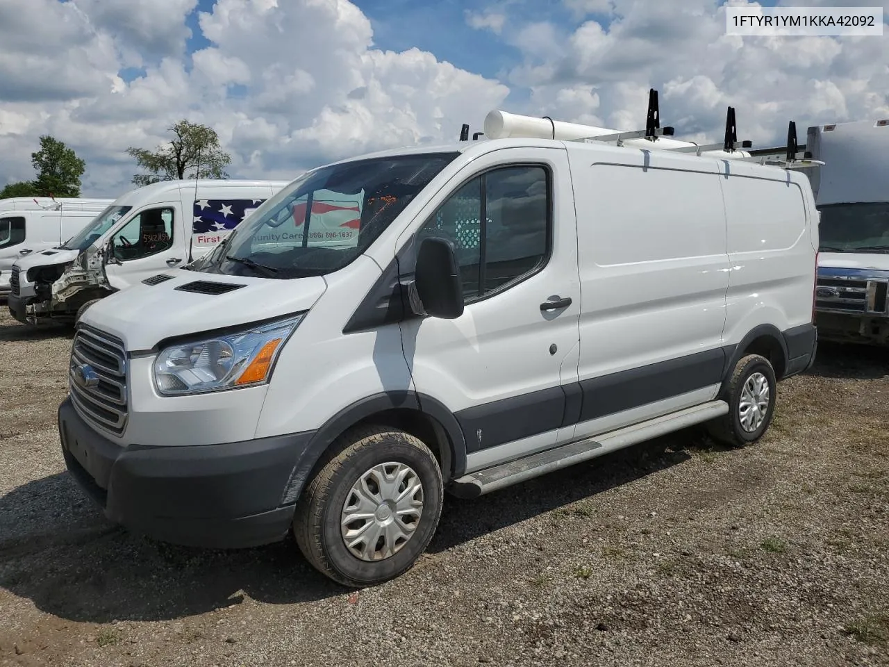 2019 Ford Transit T-250 VIN: 1FTYR1YM1KKA42092 Lot: 55082304