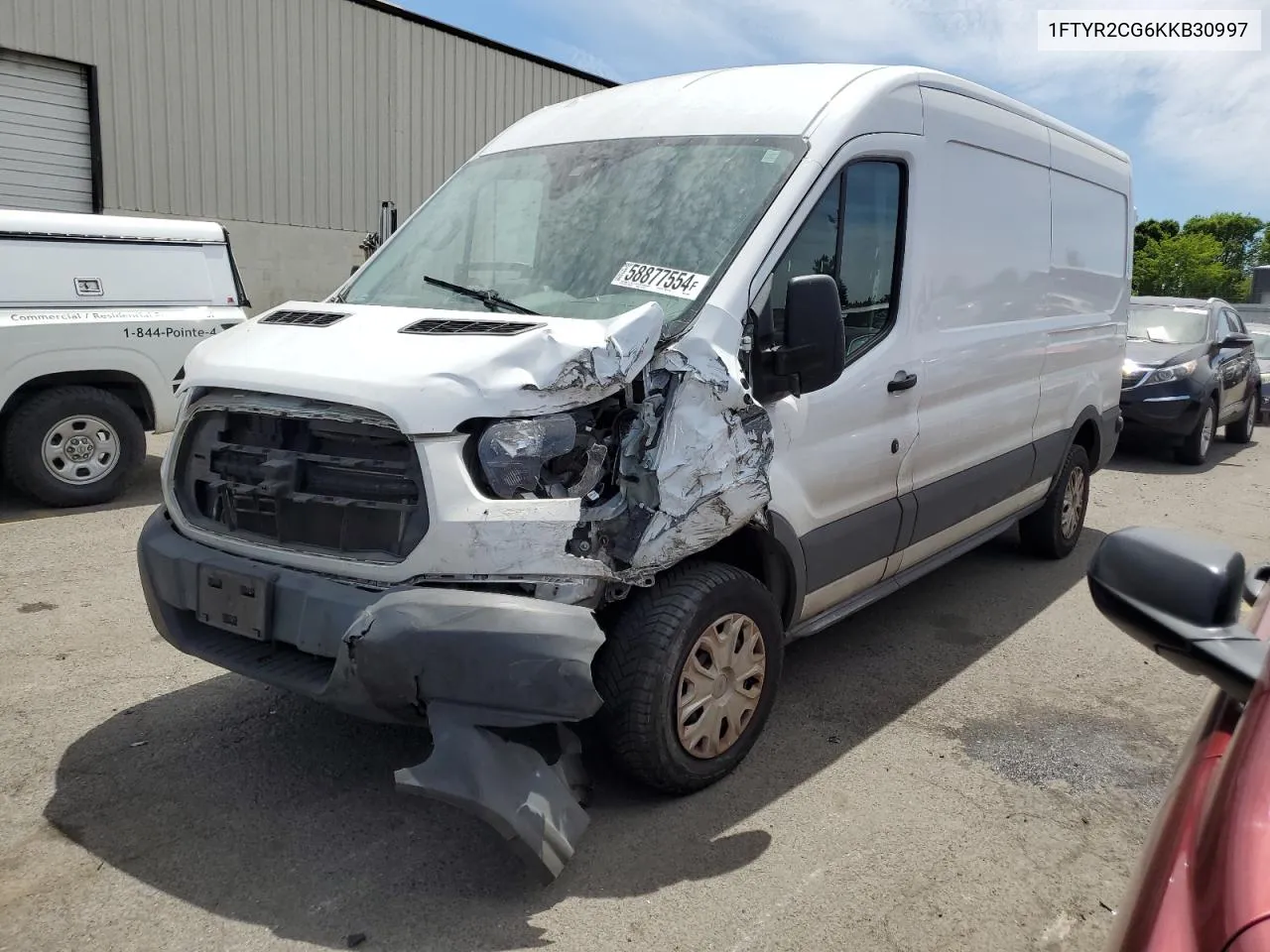 1FTYR2CG6KKB30997 2019 Ford Transit T-250