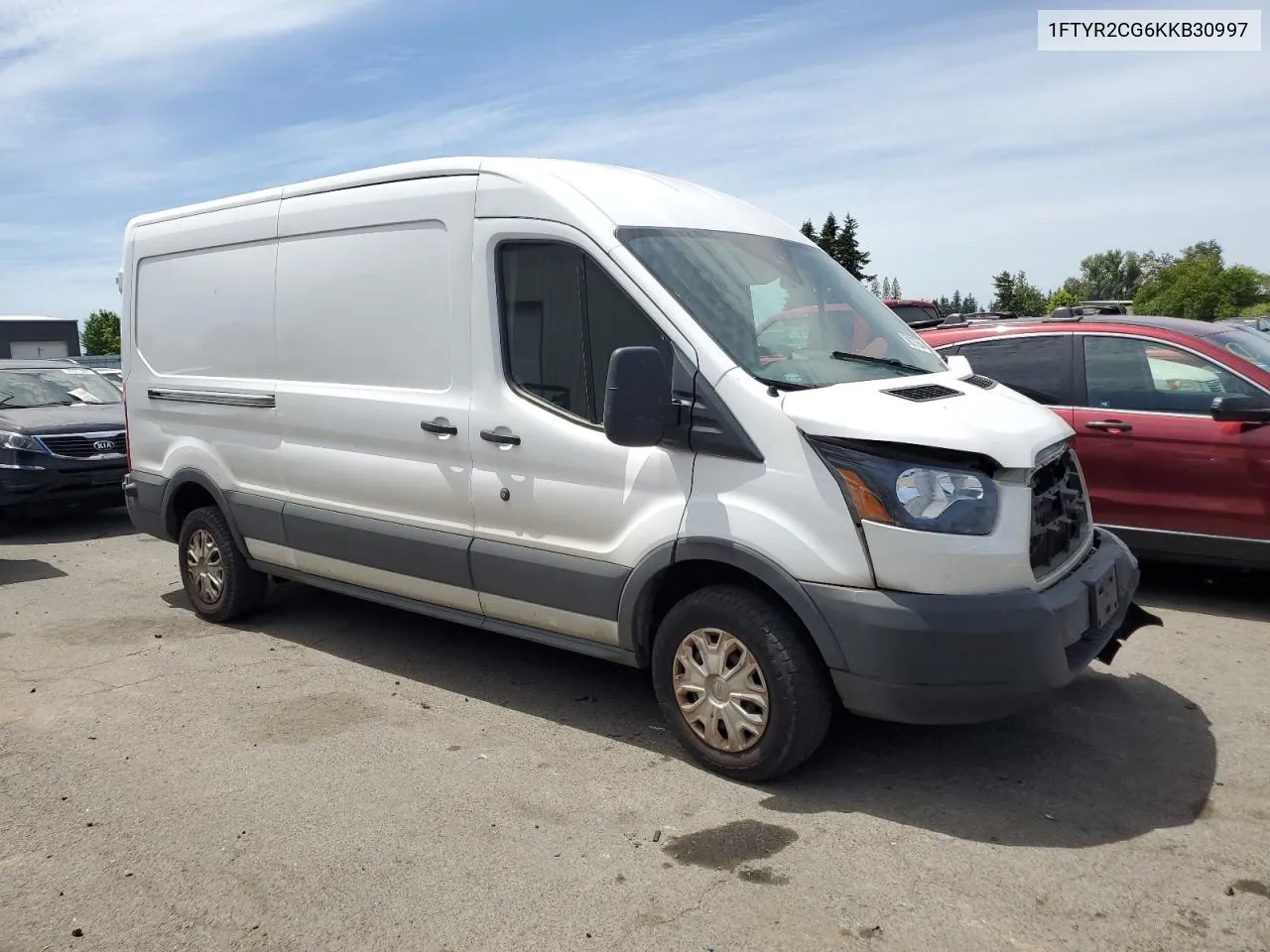 2019 Ford Transit T-250 VIN: 1FTYR2CG6KKB30997 Lot: 58877554