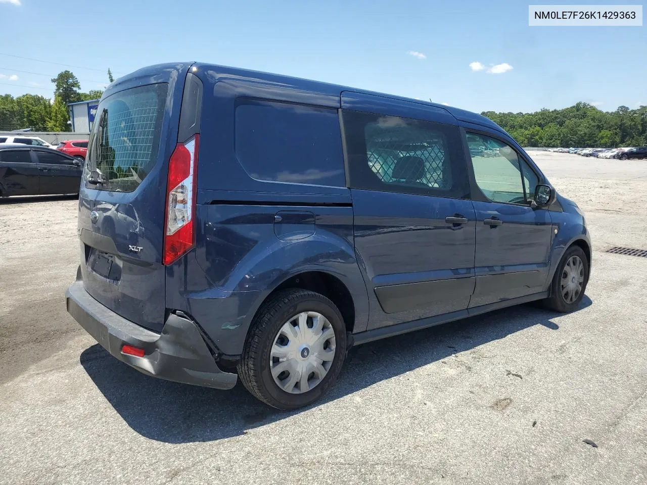 NM0LE7F26K1429363 2019 Ford Transit Connect Xlt