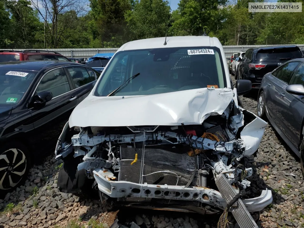 NM0LE7E27K1431415 2019 Ford Transit Connect Xl