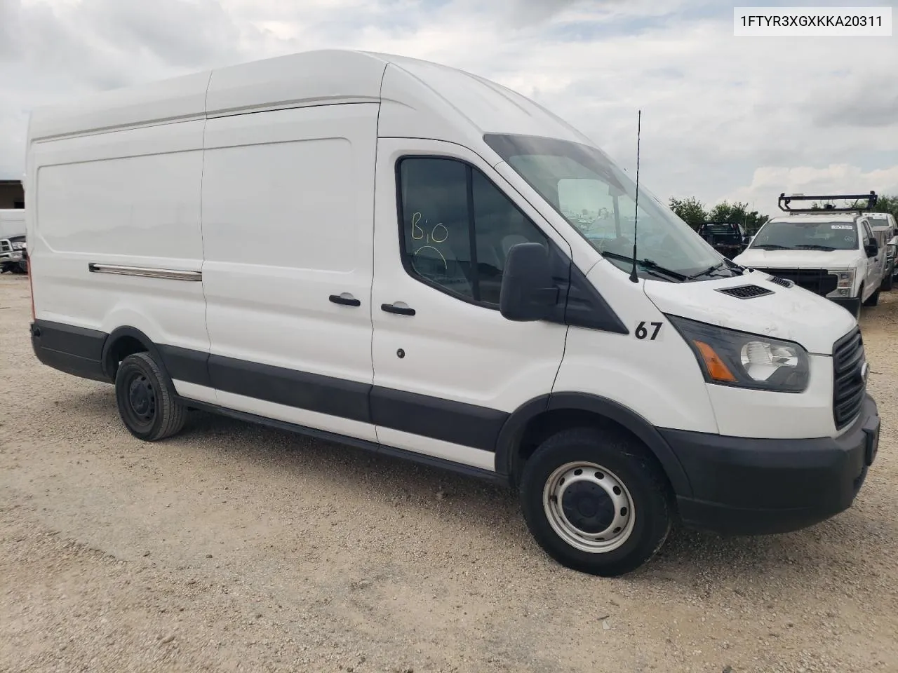 1FTYR3XGXKKA20311 2019 Ford Transit T-250