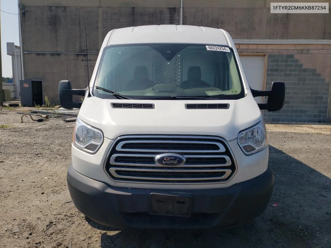 2019 Ford Transit T-250 VIN: 1FTYR2CM6KKB87254 Lot: 66224254