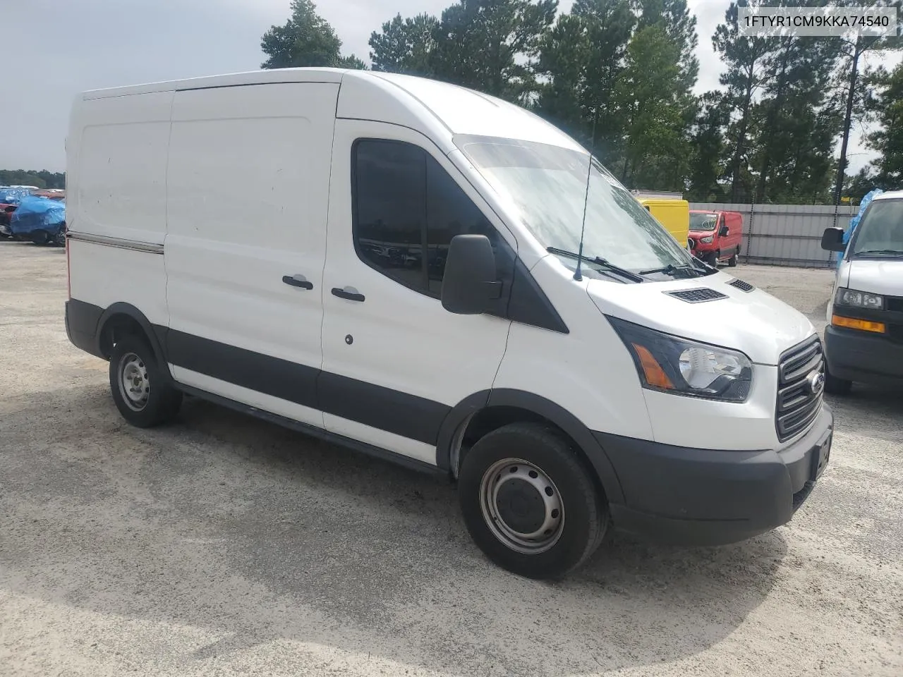 2019 Ford Transit T-250 VIN: 1FTYR1CM9KKA74540 Lot: 69270944