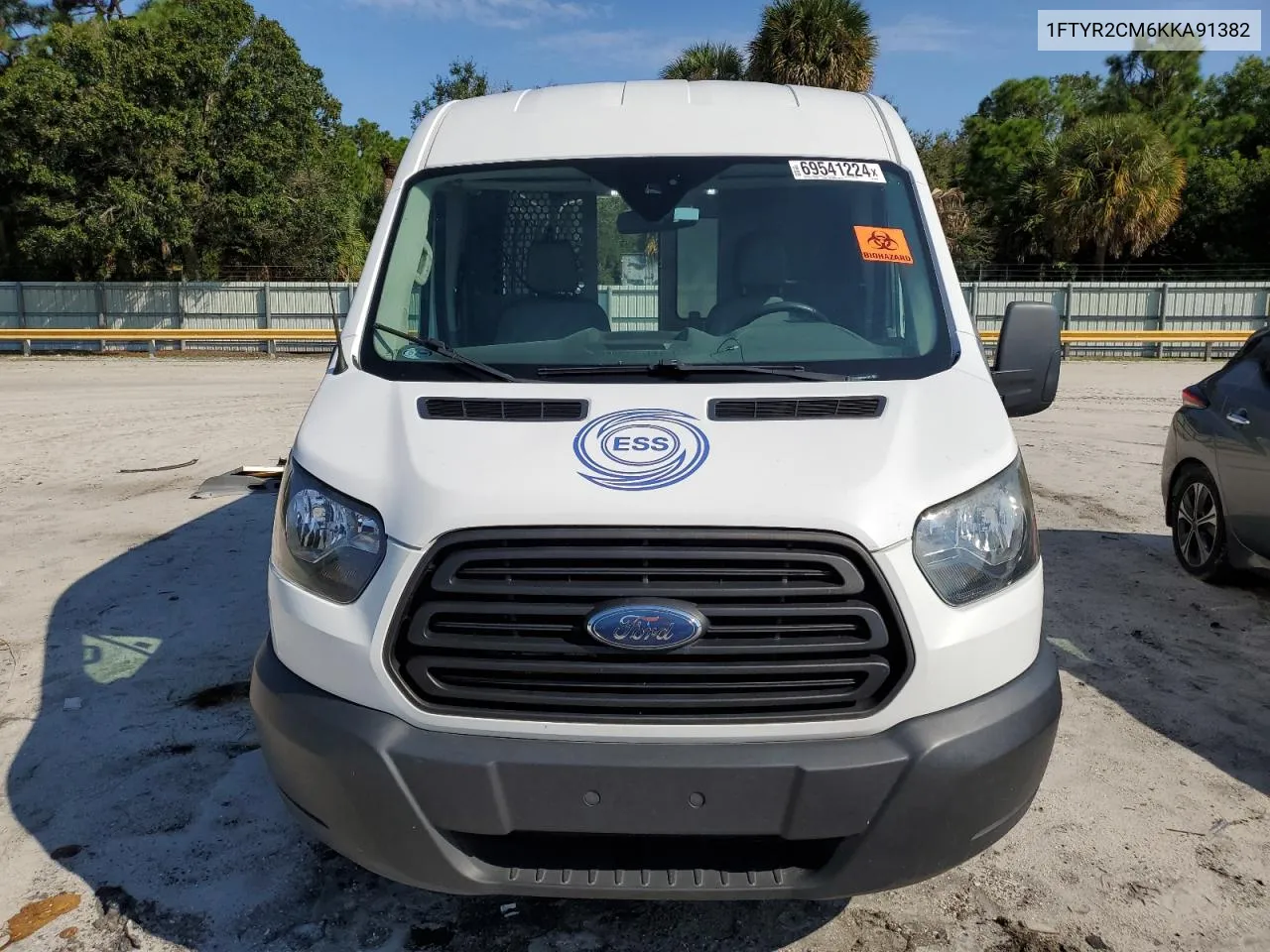 1FTYR2CM6KKA91382 2019 Ford Transit T-250