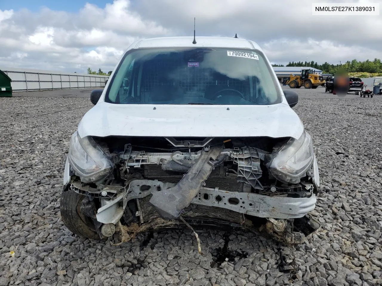 NM0LS7E27K1389031 2019 Ford Transit Connect Xl