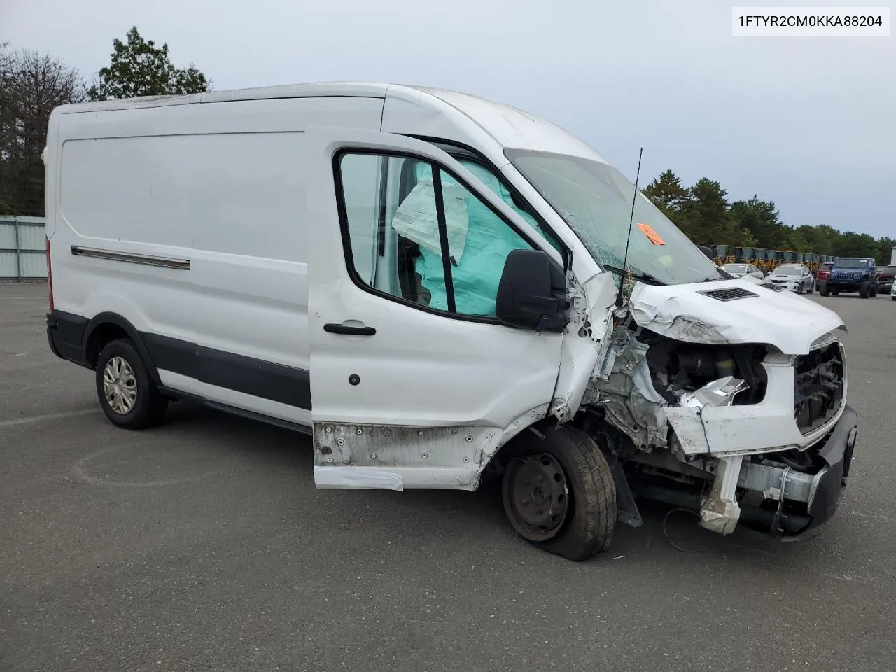 1FTYR2CM0KKA88204 2019 Ford Transit T-250