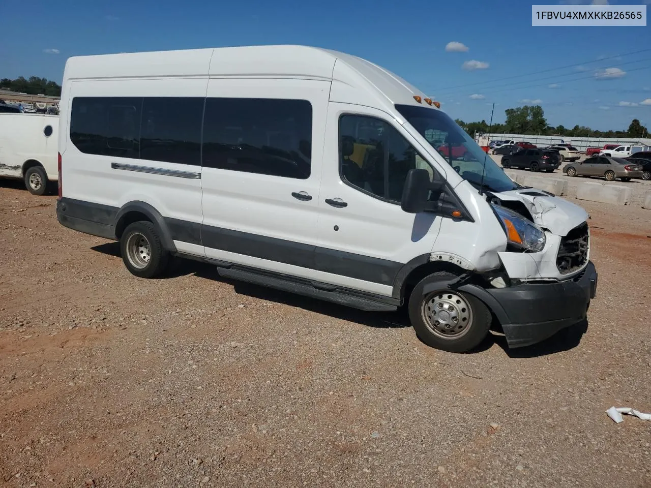 1FBVU4XMXKKB26565 2019 Ford Transit T-350 Hd