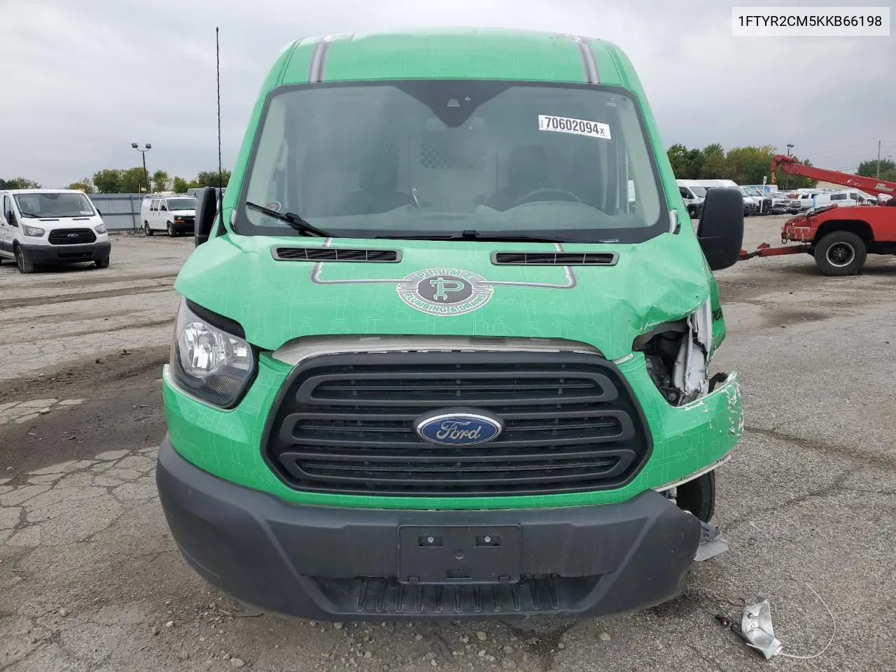 1FTYR2CM5KKB66198 2019 Ford Transit T-250