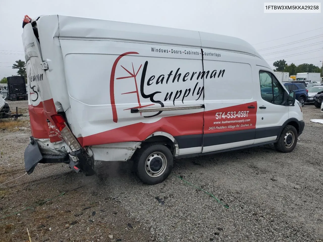 1FTBW3XM5KKA29258 2019 Ford Transit T-350