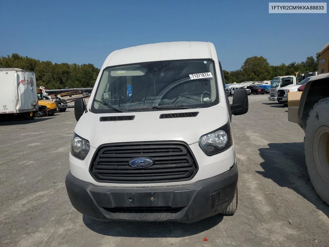 1FTYR2CM9KKA88833 2019 Ford Transit T-250