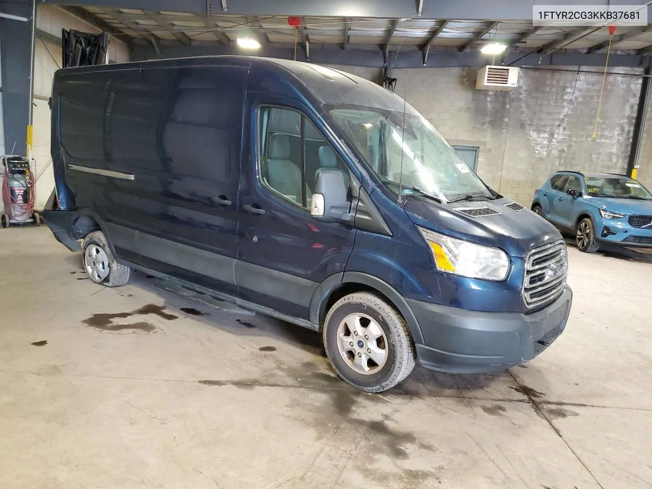 2019 Ford Transit T-250 VIN: 1FTYR2CG3KKB37681 Lot: 71446694