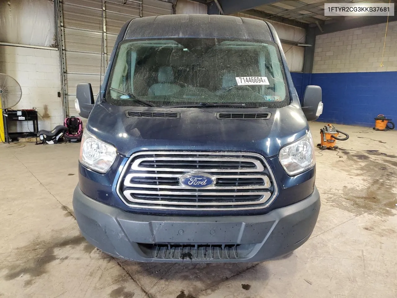 1FTYR2CG3KKB37681 2019 Ford Transit T-250