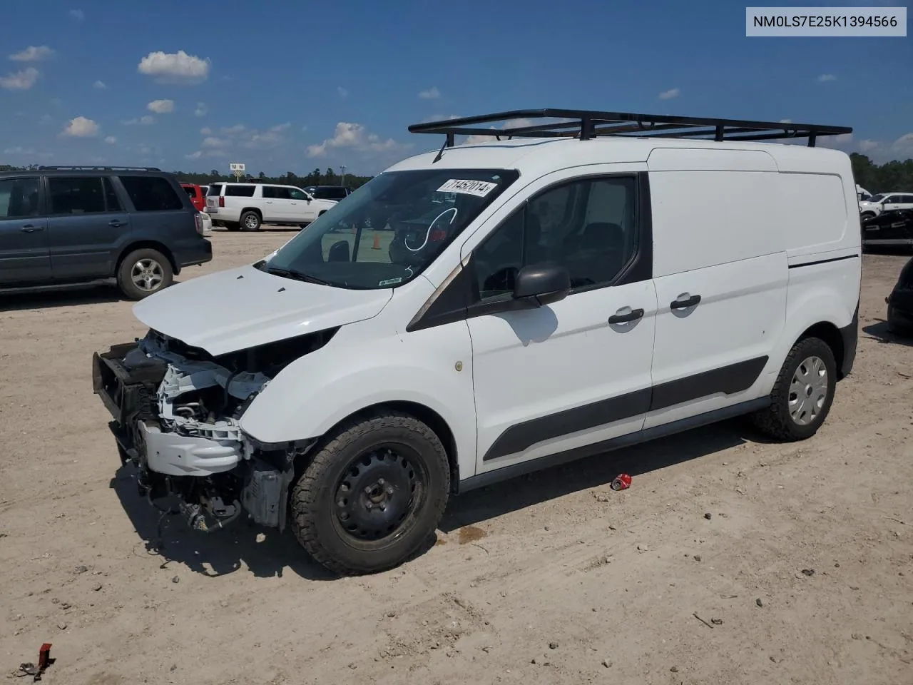 2019 Ford Transit Connect Xl VIN: NM0LS7E25K1394566 Lot: 71452014