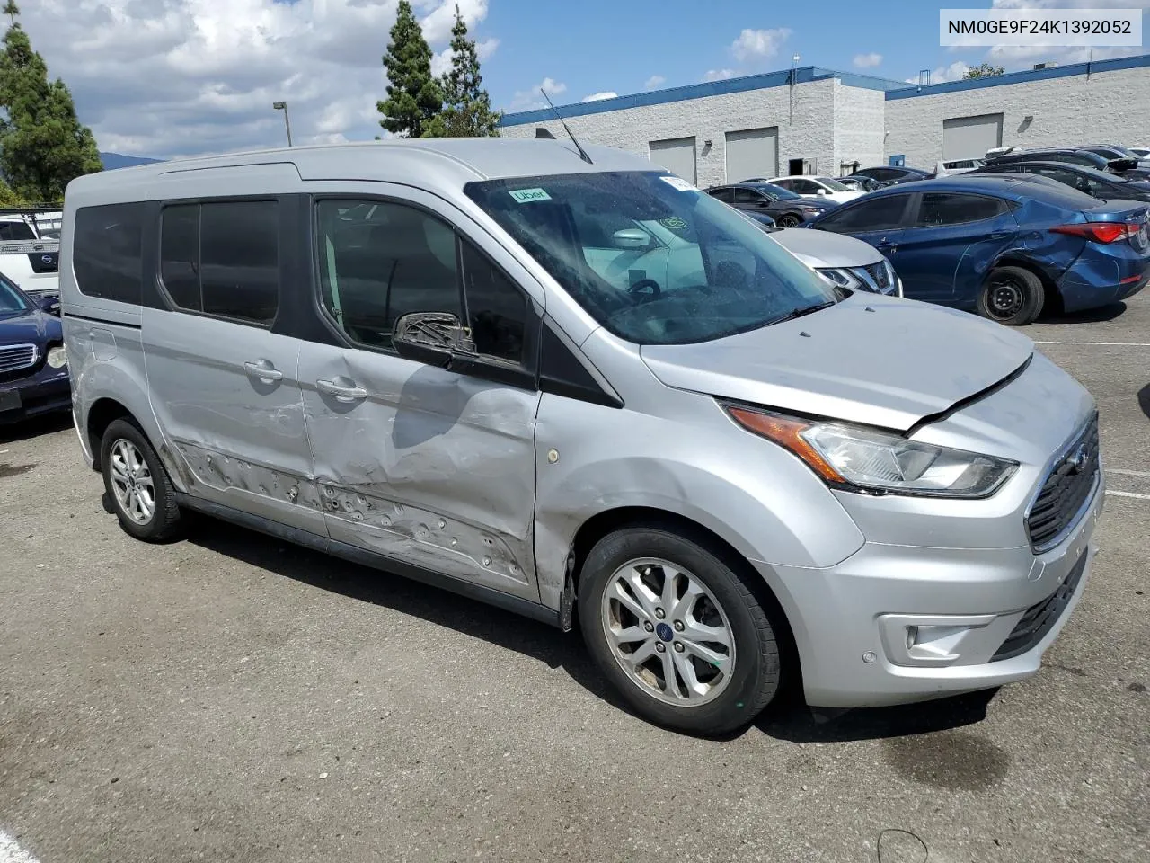 2019 Ford Transit Connect Xlt VIN: NM0GE9F24K1392052 Lot: 71453704