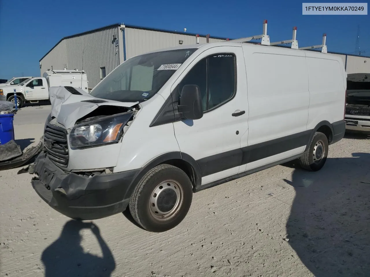 1FTYE1YM0KKA70249 2019 Ford Transit T-150