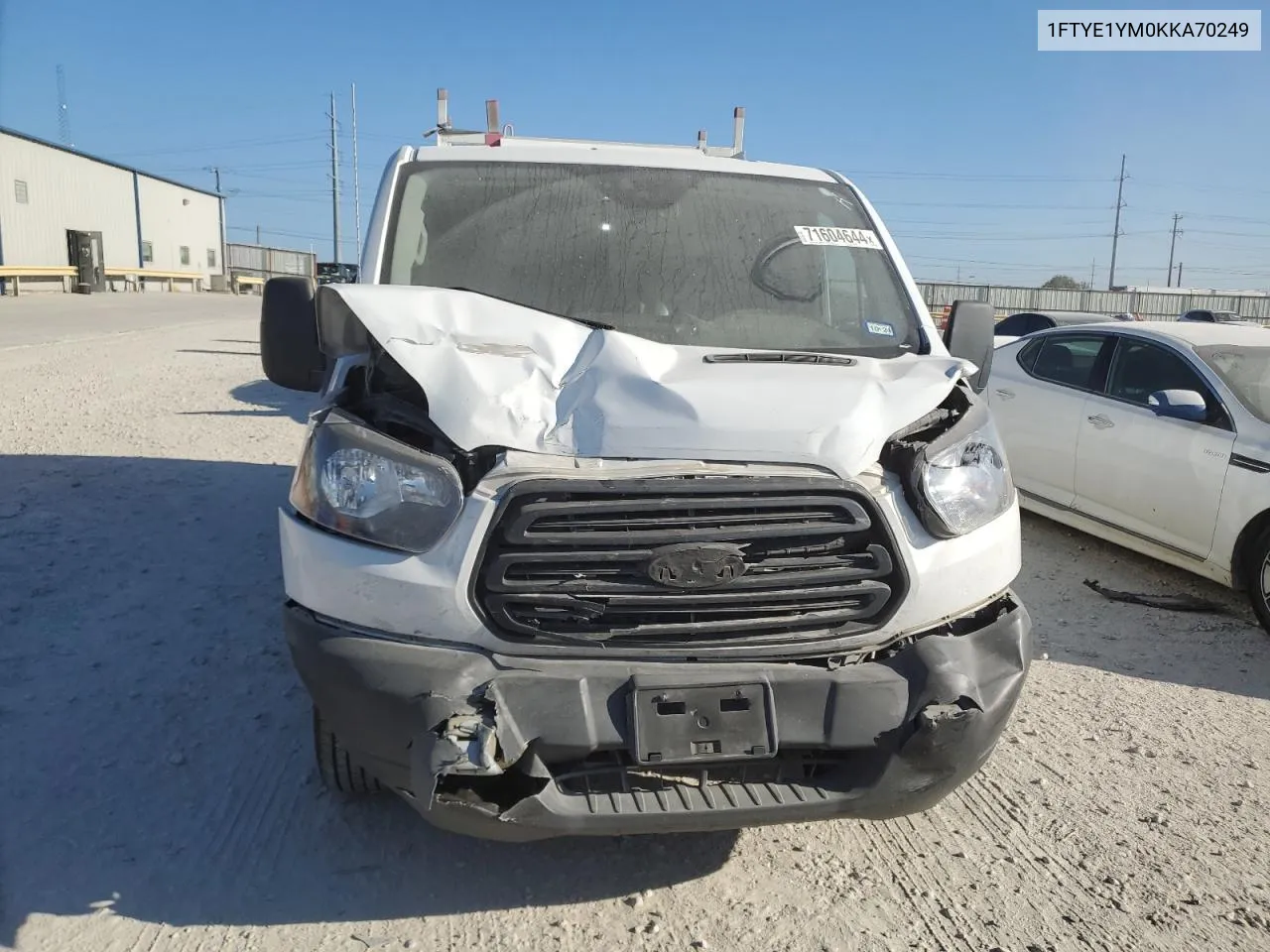 1FTYE1YM0KKA70249 2019 Ford Transit T-150