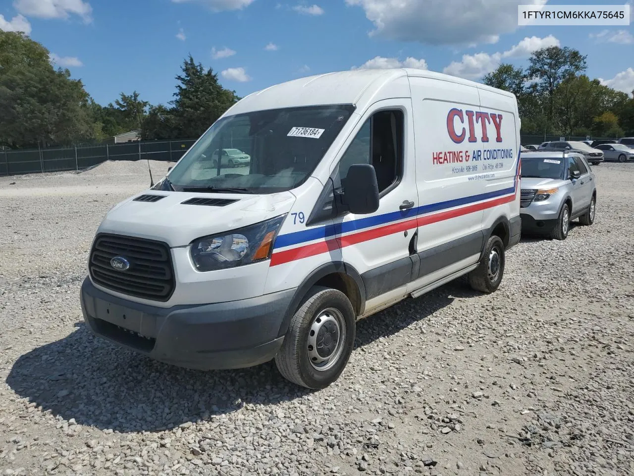 1FTYR1CM6KKA75645 2019 Ford Transit T-250