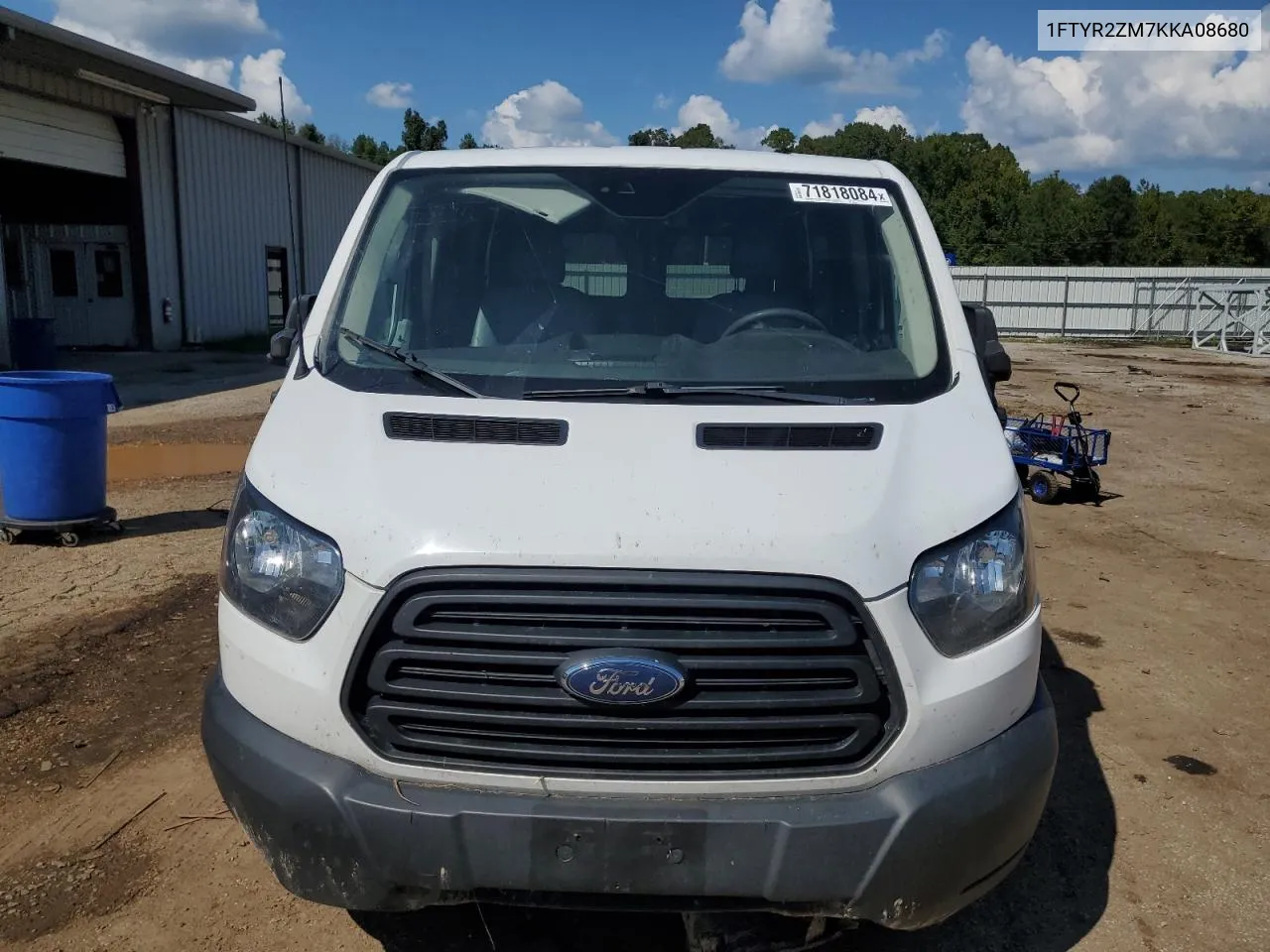 2019 Ford Transit T-250 VIN: 1FTYR2ZM7KKA08680 Lot: 71818084