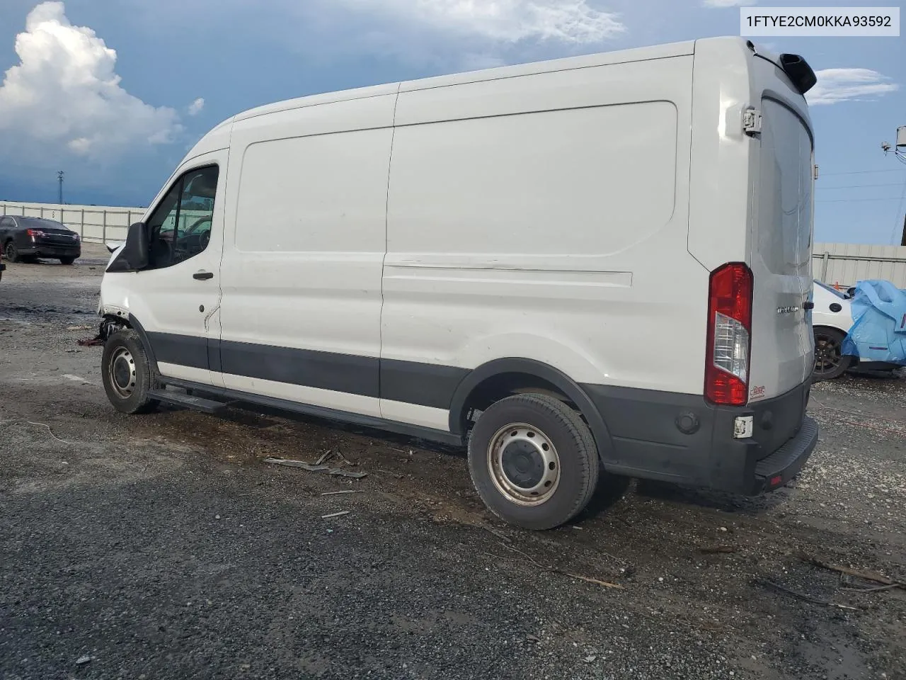 1FTYE2CM0KKA93592 2019 Ford Transit T-150