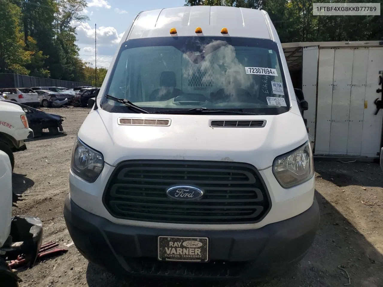 2019 Ford Transit T-350 Hd VIN: 1FTBF4XG8KKB77789 Lot: 72307694