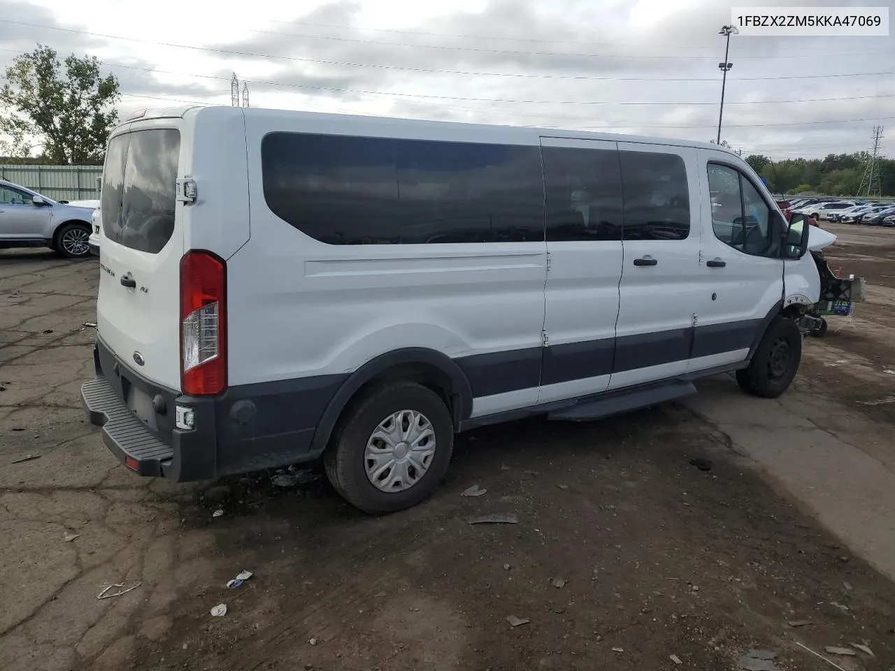 2019 Ford Transit T-350 VIN: 1FBZX2ZM5KKA47069 Lot: 72350254