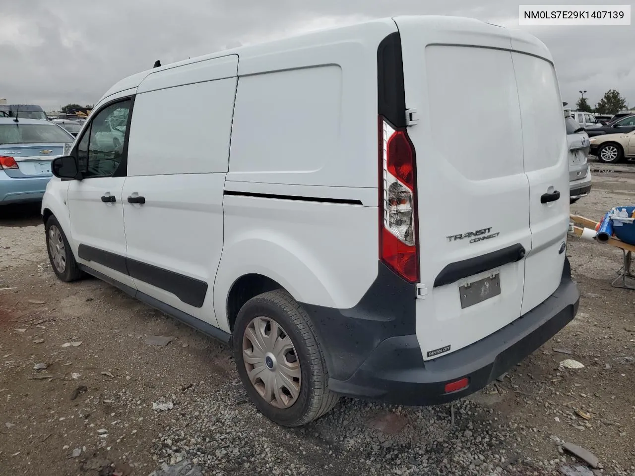 2019 Ford Transit Connect Xl VIN: NM0LS7E29K1407139 Lot: 72451254