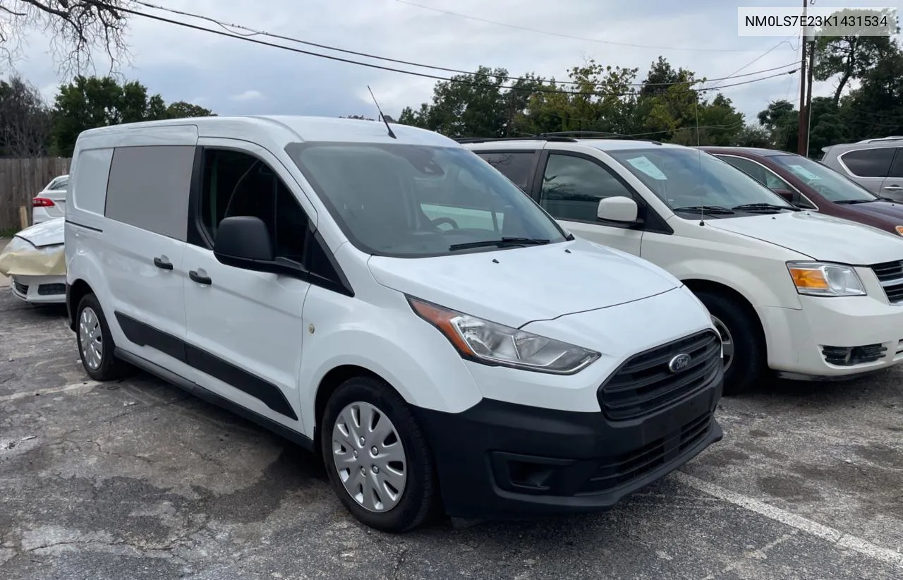 2019 Ford Transit Connect Xl VIN: NM0LS7E23K1431534 Lot: 73032404