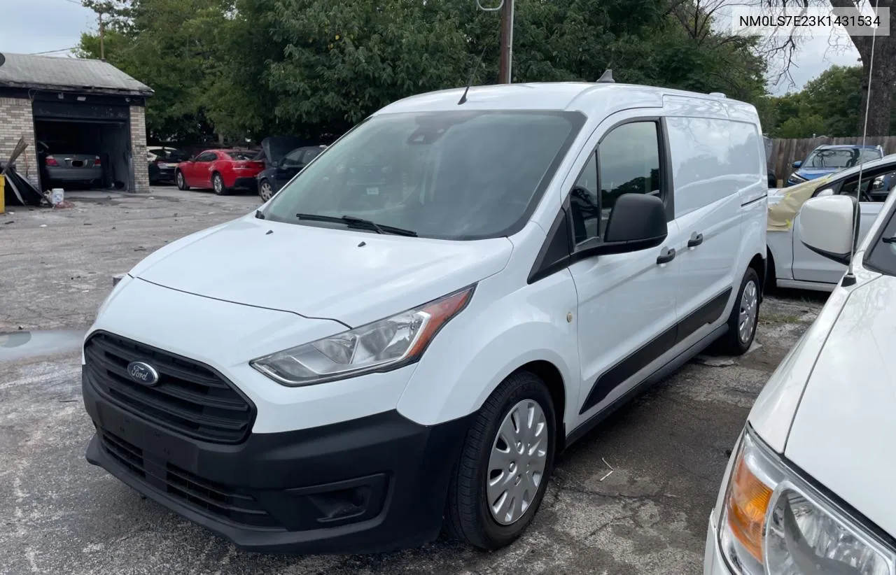 2019 Ford Transit Connect Xl VIN: NM0LS7E23K1431534 Lot: 73032404