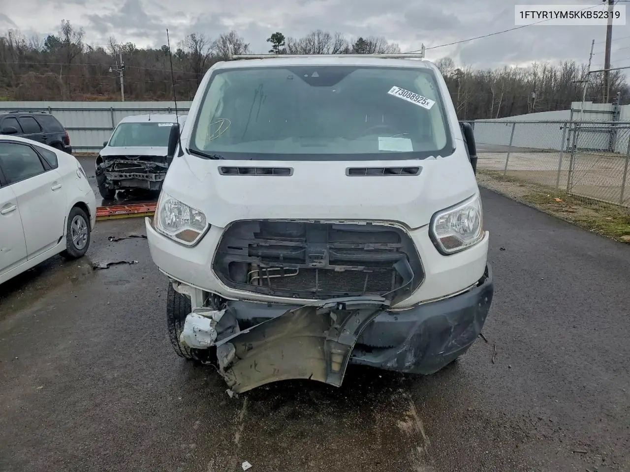 1FTYR1YM5KKB52319 2019 Ford Transit T-250
