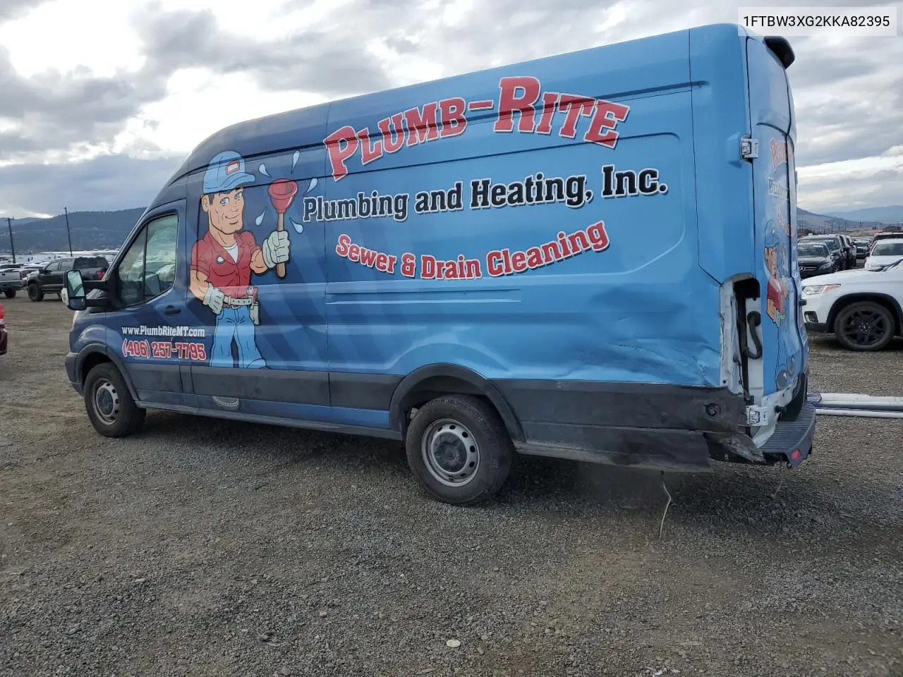 1FTBW3XG2KKA82395 2019 Ford Transit T-350