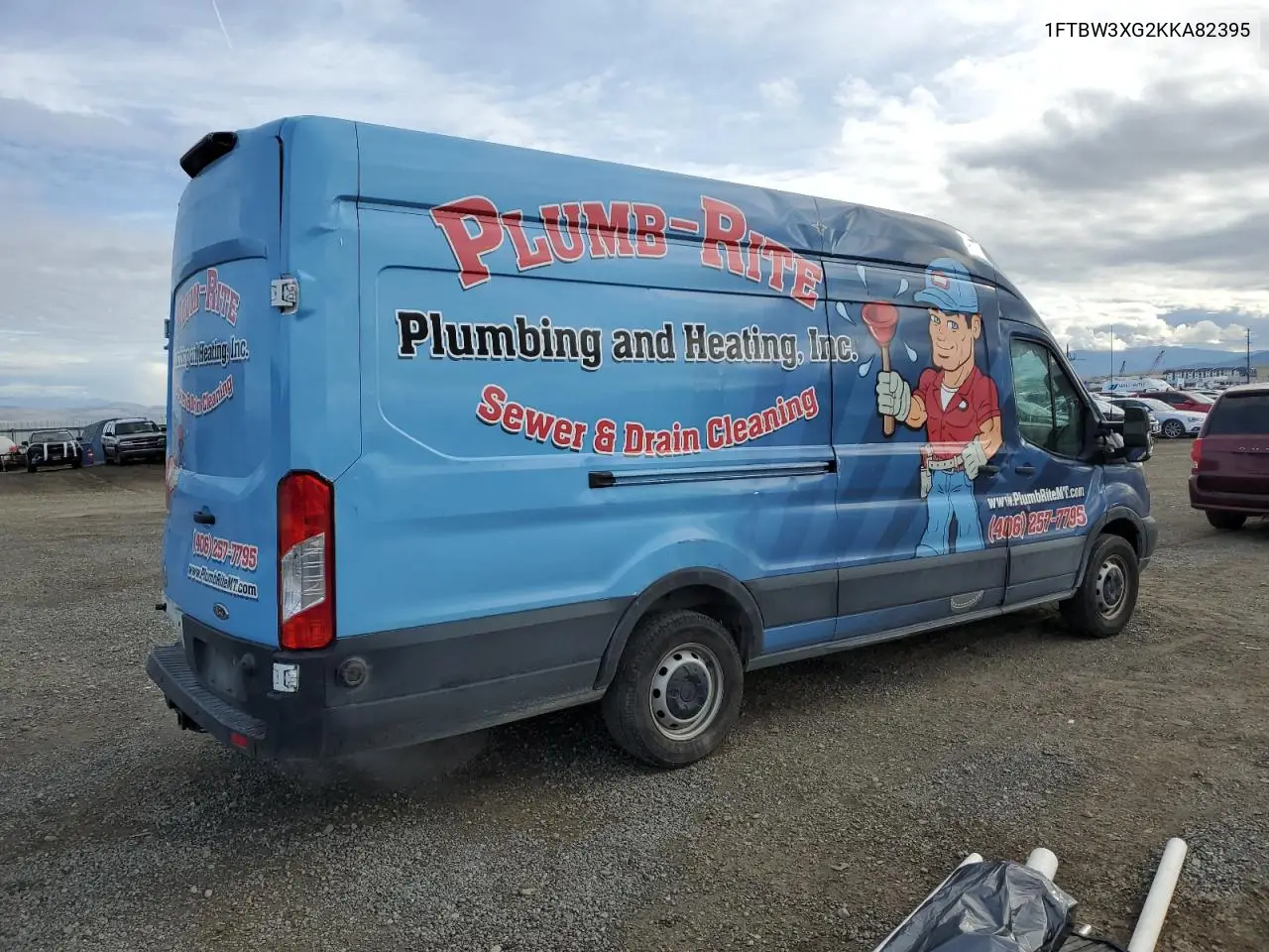 1FTBW3XG2KKA82395 2019 Ford Transit T-350