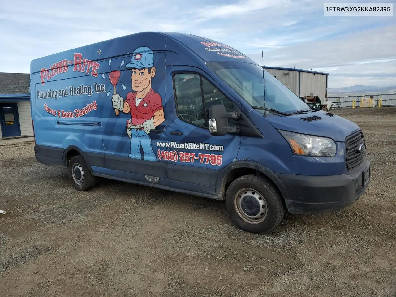 1FTBW3XG2KKA82395 2019 Ford Transit T-350